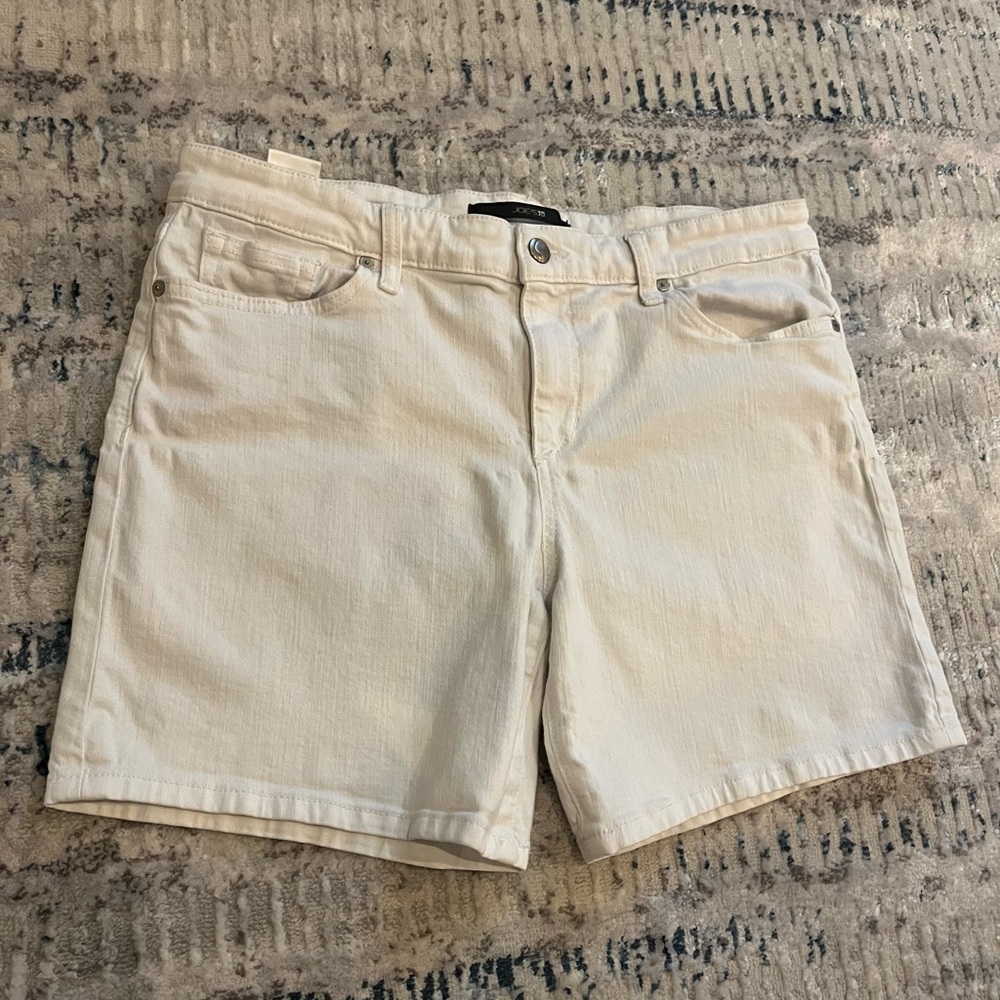 Joe's Jeans White Jean Shorts Classic Summer Style